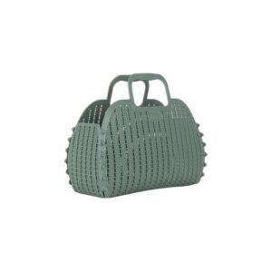Mini borsa Aykasa, verde mandorla