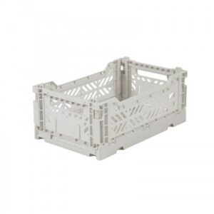 Aykasa Mini scatola pieghevole, grigio chiaro