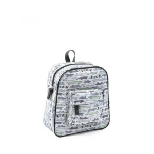 Zaino Smallstuff, cane salsiccia, grigio