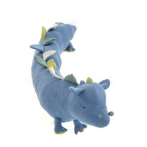 Drago giocattolo Smallstuff Bed, denim scuro/petrolio